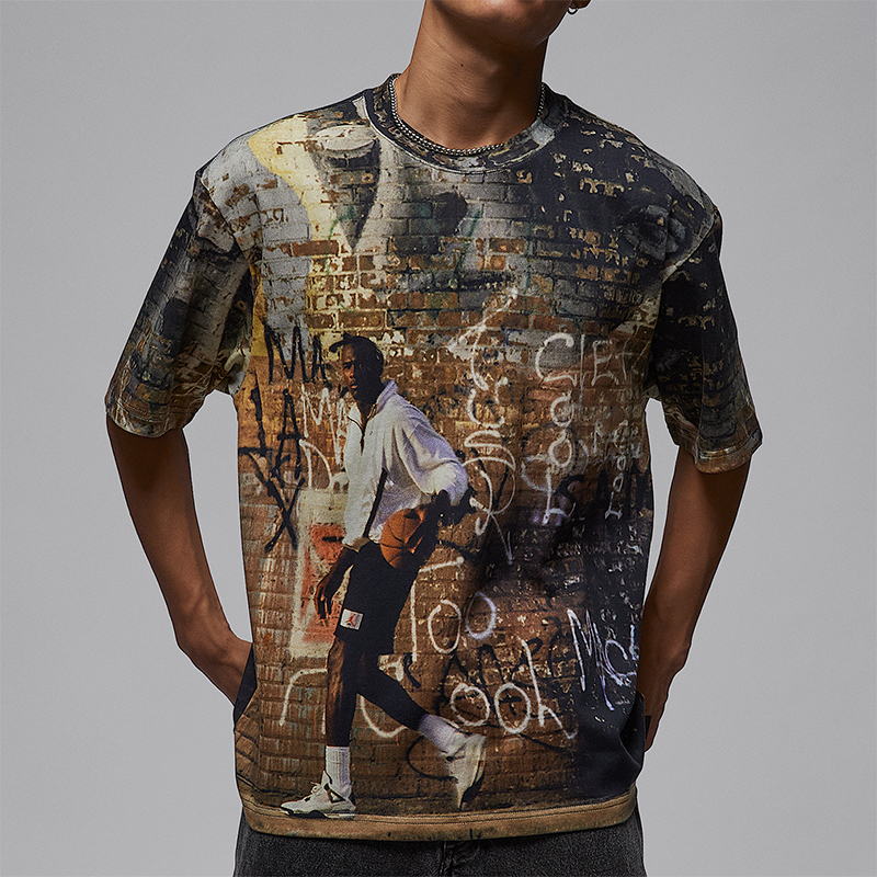 Nike/耐克正品Air Jordan 85男士透气复古潮流短袖T恤HQ9007-045