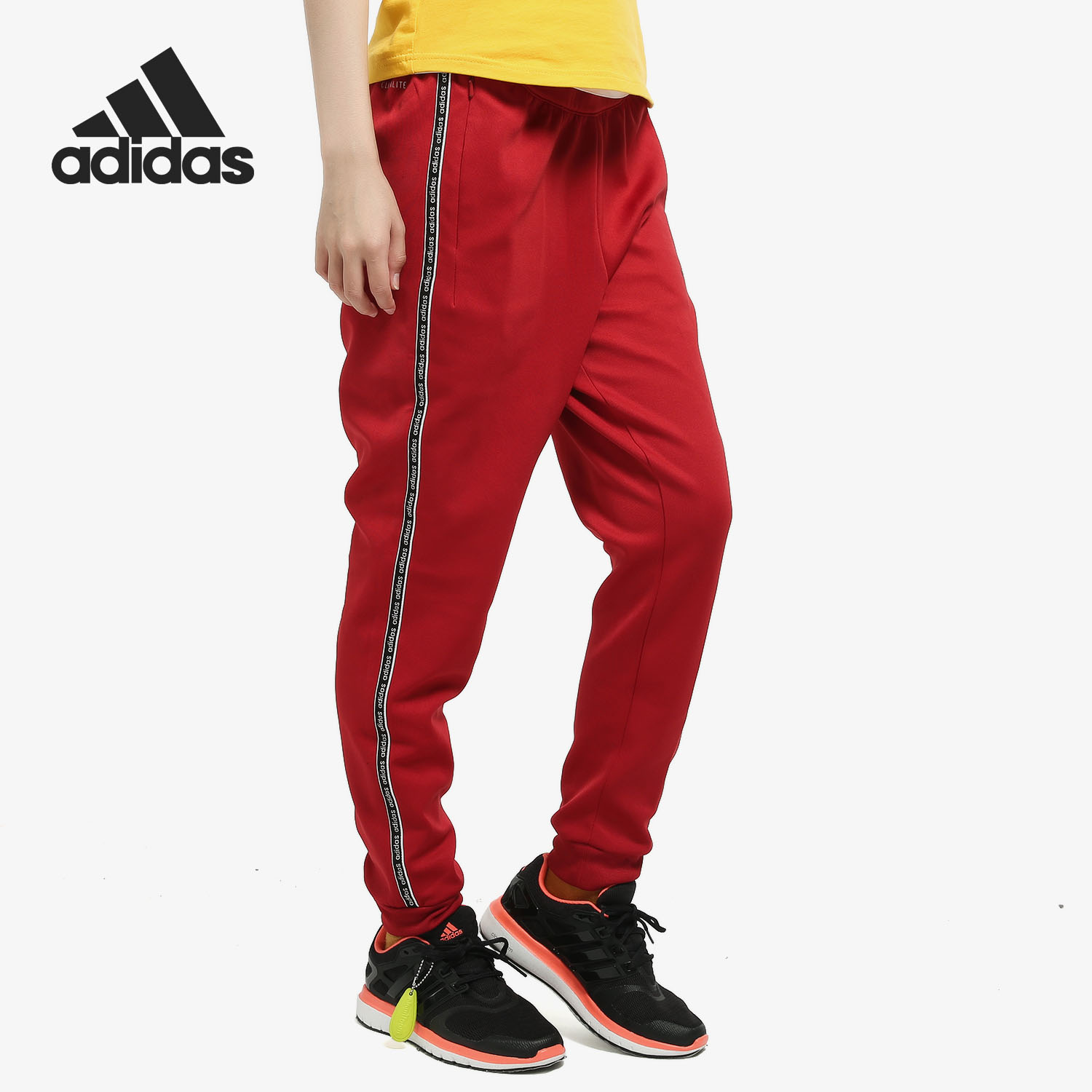 Adidas/阿迪达斯正品当季女子W C90 7/8 Pant针织运动长裤 EJ9668