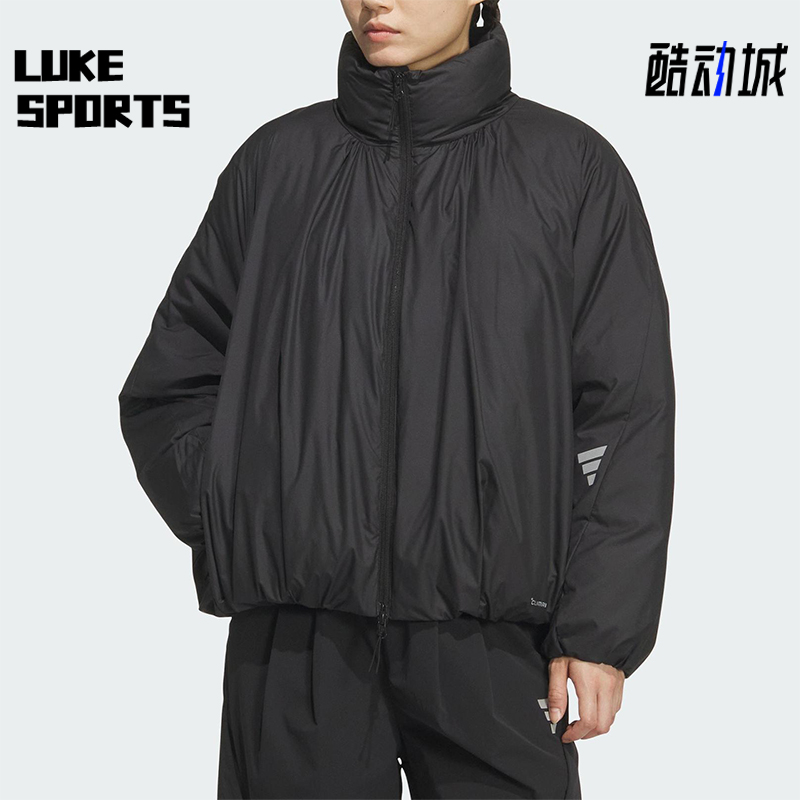 Adidas/阿迪达斯正品冬季女士运动宽松防风保暖日常羽绒服KH1478