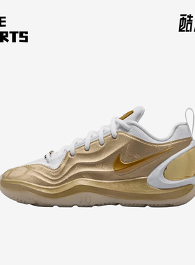Nike/耐克正品A'One新款金黑色球场实战校园篮球鞋IR3213-900