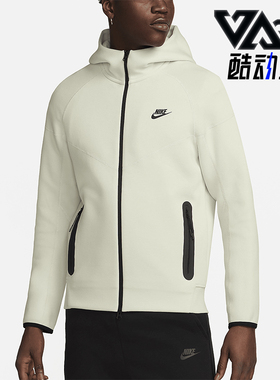 Nike/耐克正品男士拉链复古透气连帽印花经典夹克外套FB7921-020