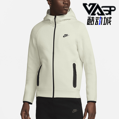 Nike/耐克正品男士拉链复古透气连帽印花经典夹克外套FB7921-020