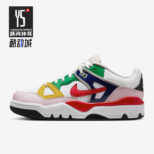 Nike/耐克正品Air Force 3男士休闲运动耐磨拼接板鞋FQ7012-100