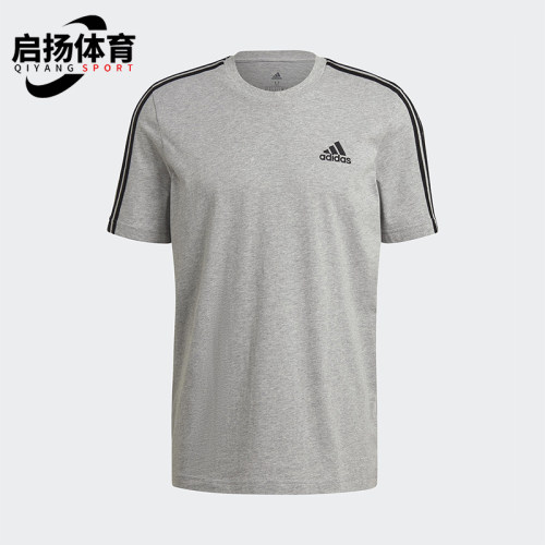 Adidas/阿迪达斯正品ESENTIALSENTIALSTE男士经典短袖T恤GL3735