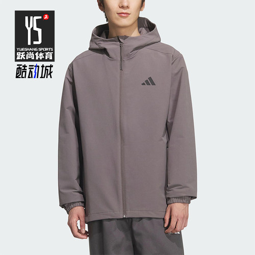 Adidas/阿迪达斯正品V SFT SHELL JK男女休闲运动连帽外套KF5227