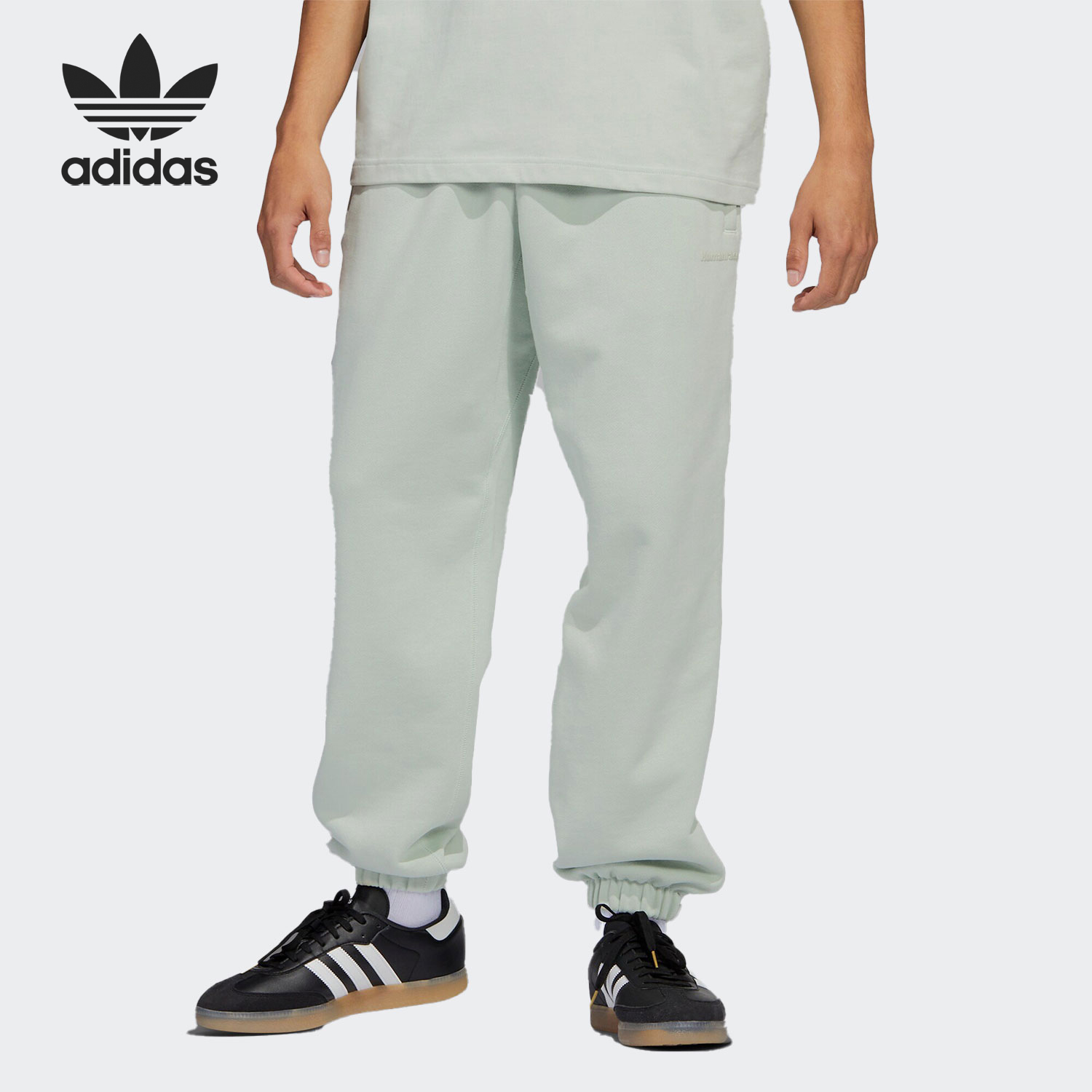 Adidas/阿迪达斯正品三叶草Humanrace联名男女运动裤HS4843