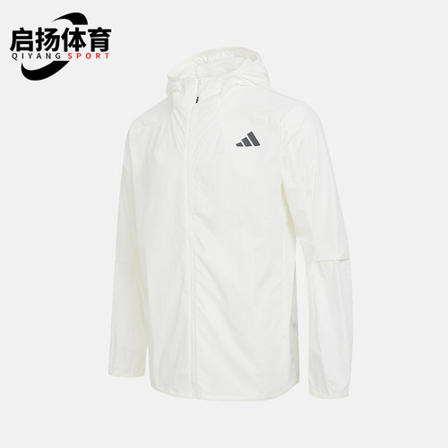 Adidas/阿迪达斯正品春秋款男士运动印花经典拉链连帽外套KB5159