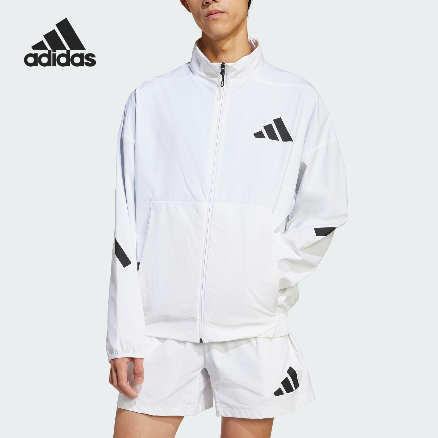 Adidas/阿迪达斯官方正品M Z.N.E. WV TT男士梭织夹克外套JN9027