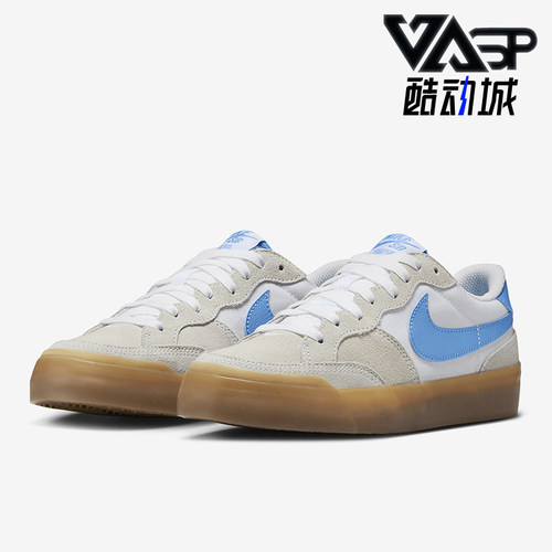 Nike/耐克正品SB Pogo女士休闲运动耐磨系带低帮板鞋DR9114-100