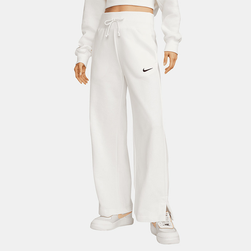 Nike/耐克正品Phoenix 女士系带高腰阔腿运动长裤FZ7208-133