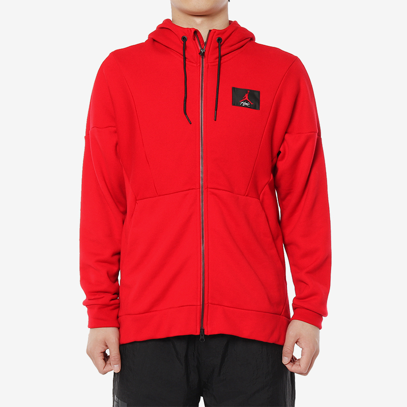Nike/耐克正品JORDAN男士开襟针织拉链连帽外套AV2291-687