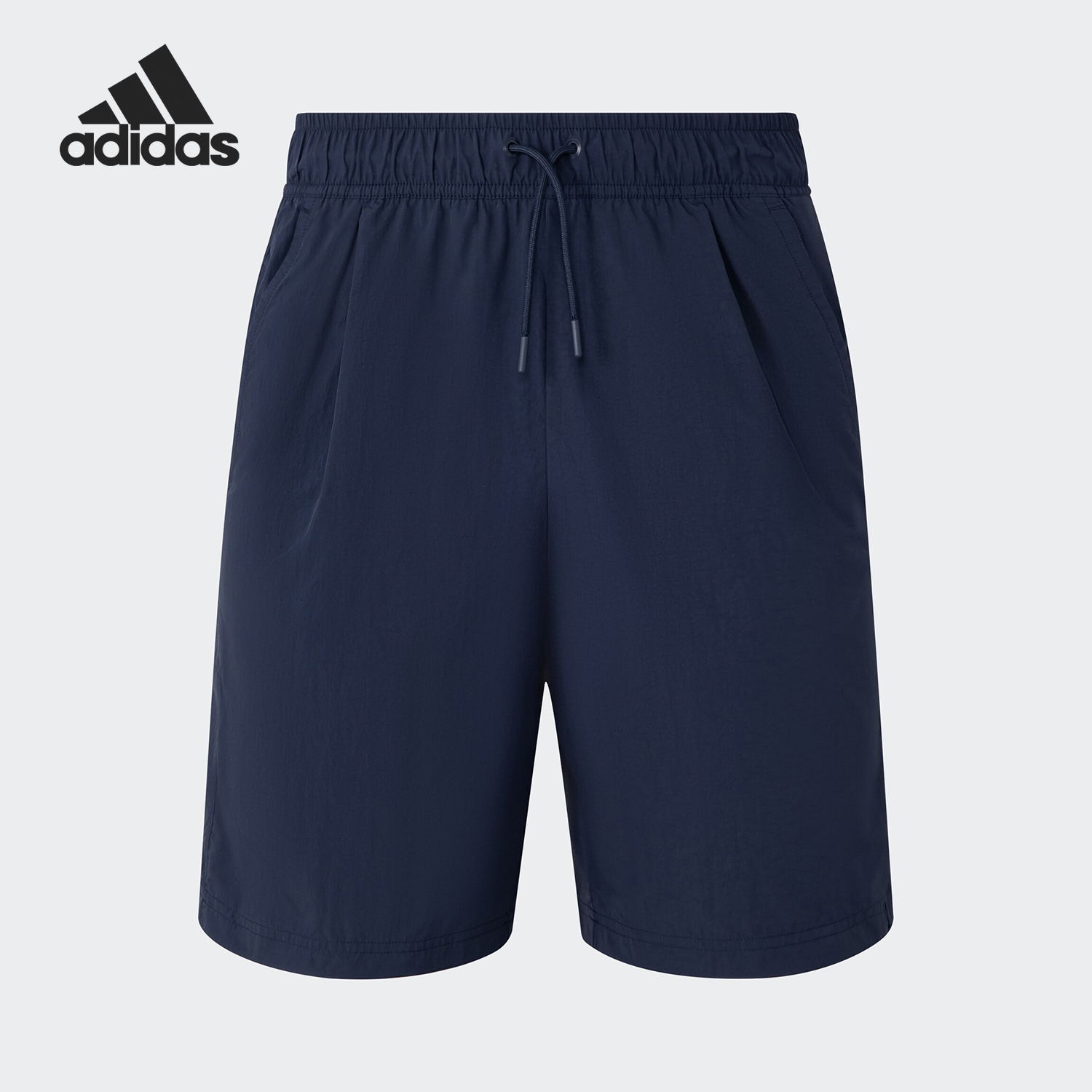 阿迪达斯男士系带宽松短裤