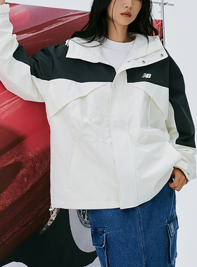 New Balance/NB正品2025新款男子梭织连帽夹克外套AMJ43302-CIC
