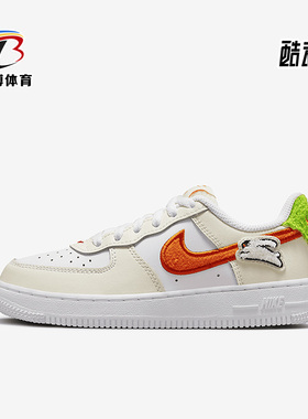 Nike/耐克正品 Force 1 LV8 (PS)新款儿童运动休闲板鞋FJ4888-181