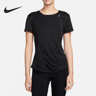 耐克正品 T恤FN2519 夏季 训练透气短袖 010 女士圆领修身 Nike