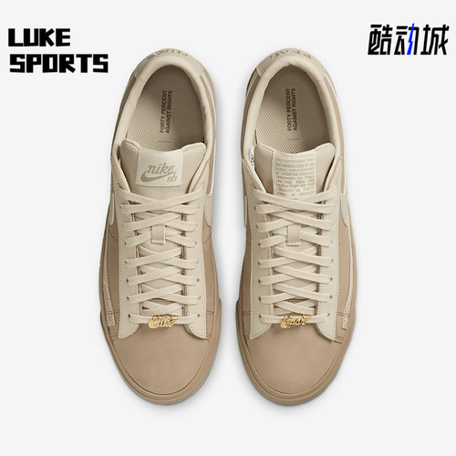 Nike/耐克正品Sb Blazer Fpap 男女低帮轻便板鞋DN3754-200