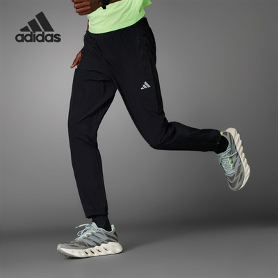阿迪达斯男士跑步运动裤