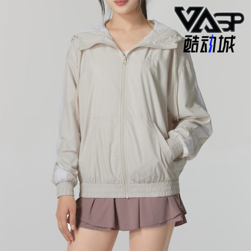 耐克女士时尚宽松连帽夹克外套