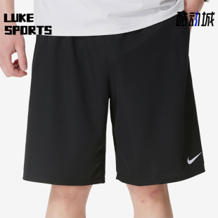 Nike/耐克正品SwoshSwosh新款男黑色简约梭织短裤IF2183-010