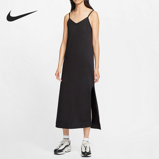 女子针织运动吊带连衣裙 SPORTSWEAR CJ3751 耐克正品 Nike