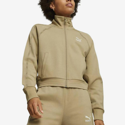 PUMA彪马正品T 7 Track Jacket女款立领休闲运动夹克621464-84