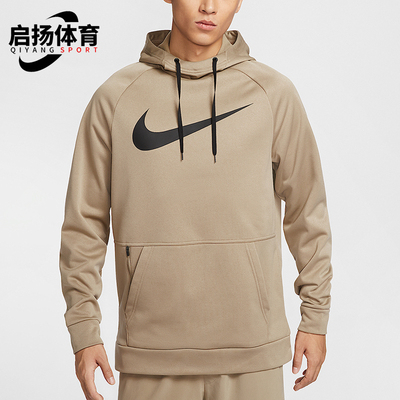 耐克男士保暖连帽套头卫衣