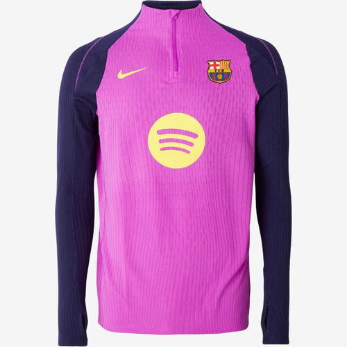 Nike耐克正品FcbMnkDfadv男透气修身长袖立领足球HJ6581-552