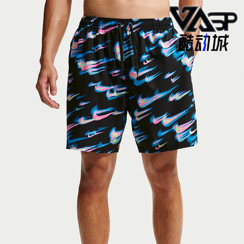 Nike/耐克正品Swim Breaker男士时尚沙滩含衬裤短裤IU2358-921
