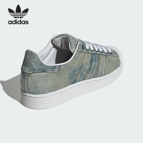 Adidas/阿迪达斯官方正品三叶草男女时尚低帮轻便休闲板鞋JQ3239
