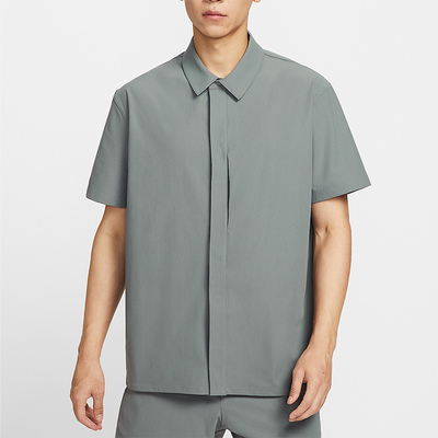 Nike/耐克正品Dri-FIT男士运动日常翻领宽松透气衬衫HQ6959-084
