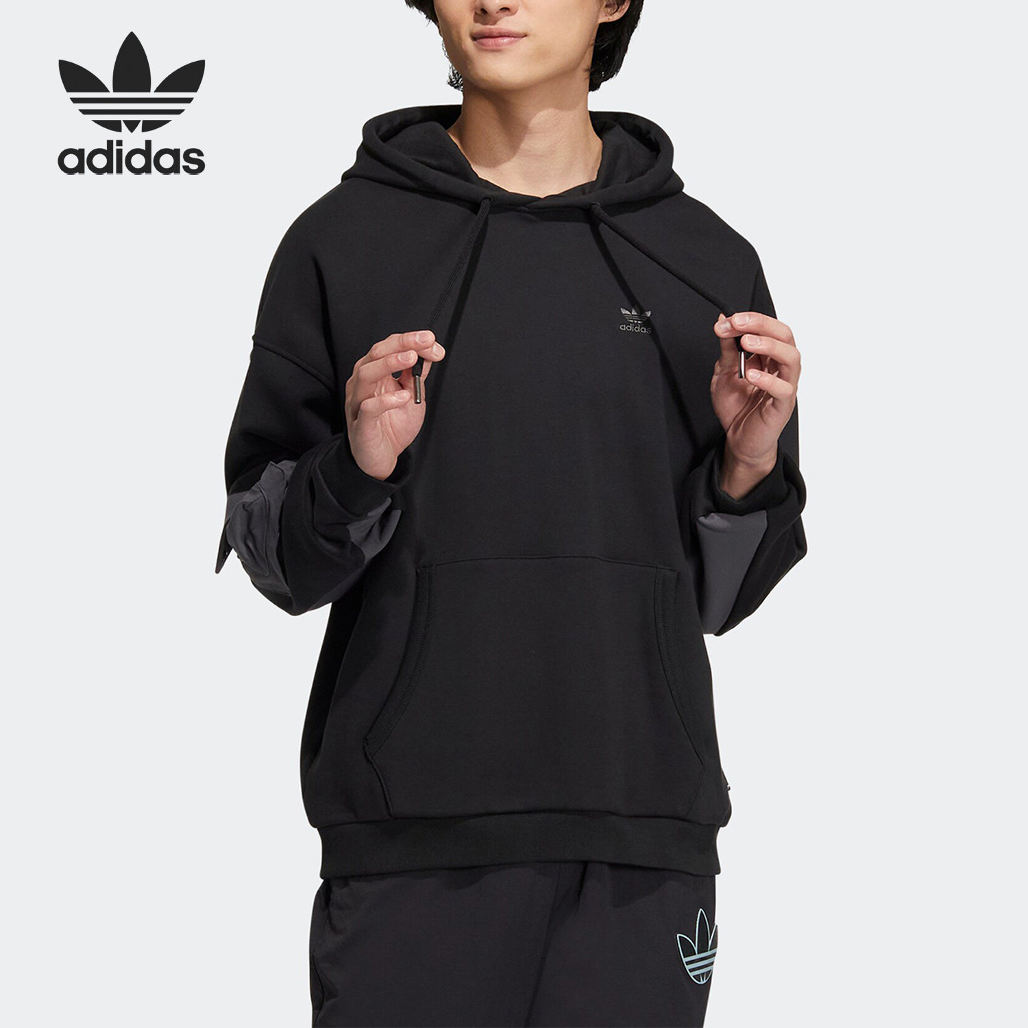 休閑衛衣Adidas/阿迪達斯連帽