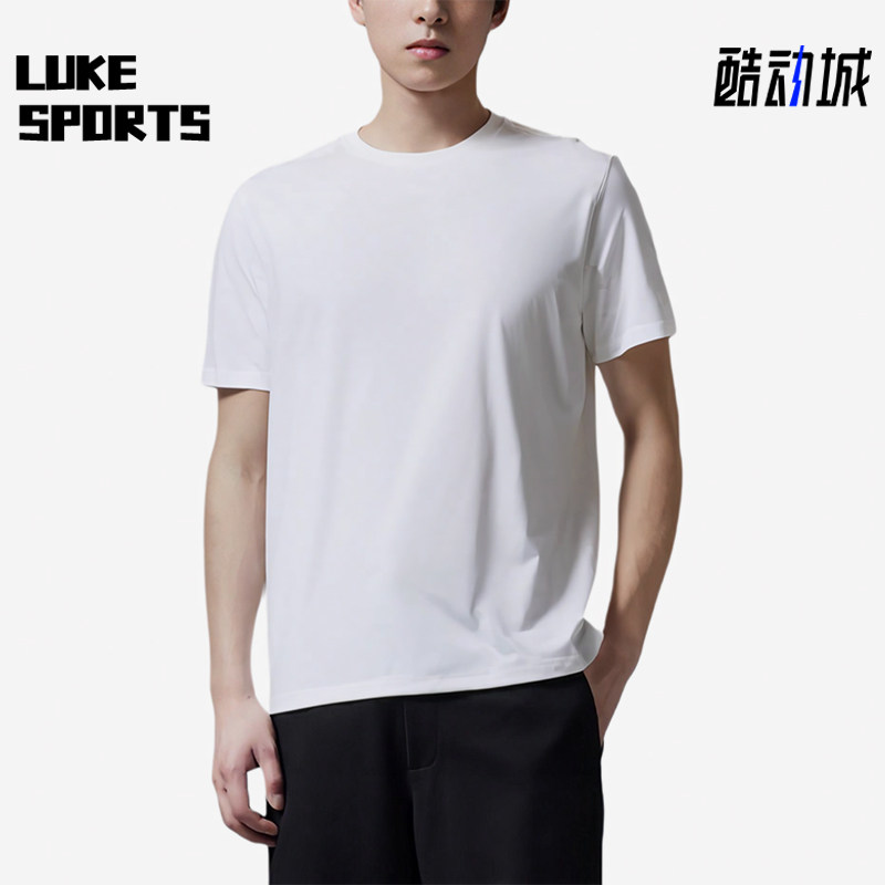 Nike/耐克正品JORDAN新款男白色亲肤纯色经典短袖T恤AJ1159-100