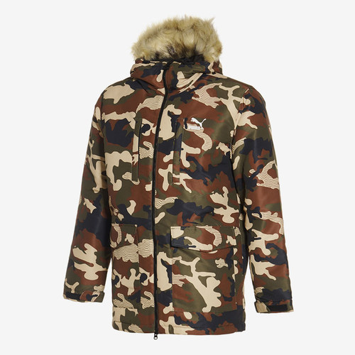 彪马时尚运动保暖男子棉服正品