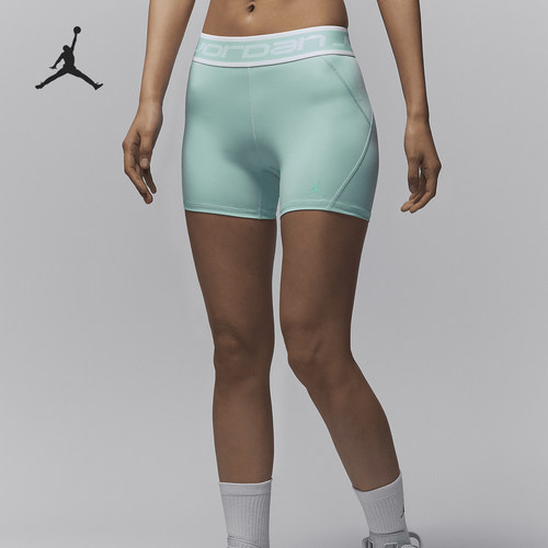 Nike/耐克正品Jordan女士紧身吸湿排汗训练短裤FB4624-368