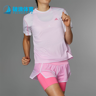 女士跑步运动上衣短袖 Adidas TEE TOKYO T恤IP3560 阿迪达斯正品