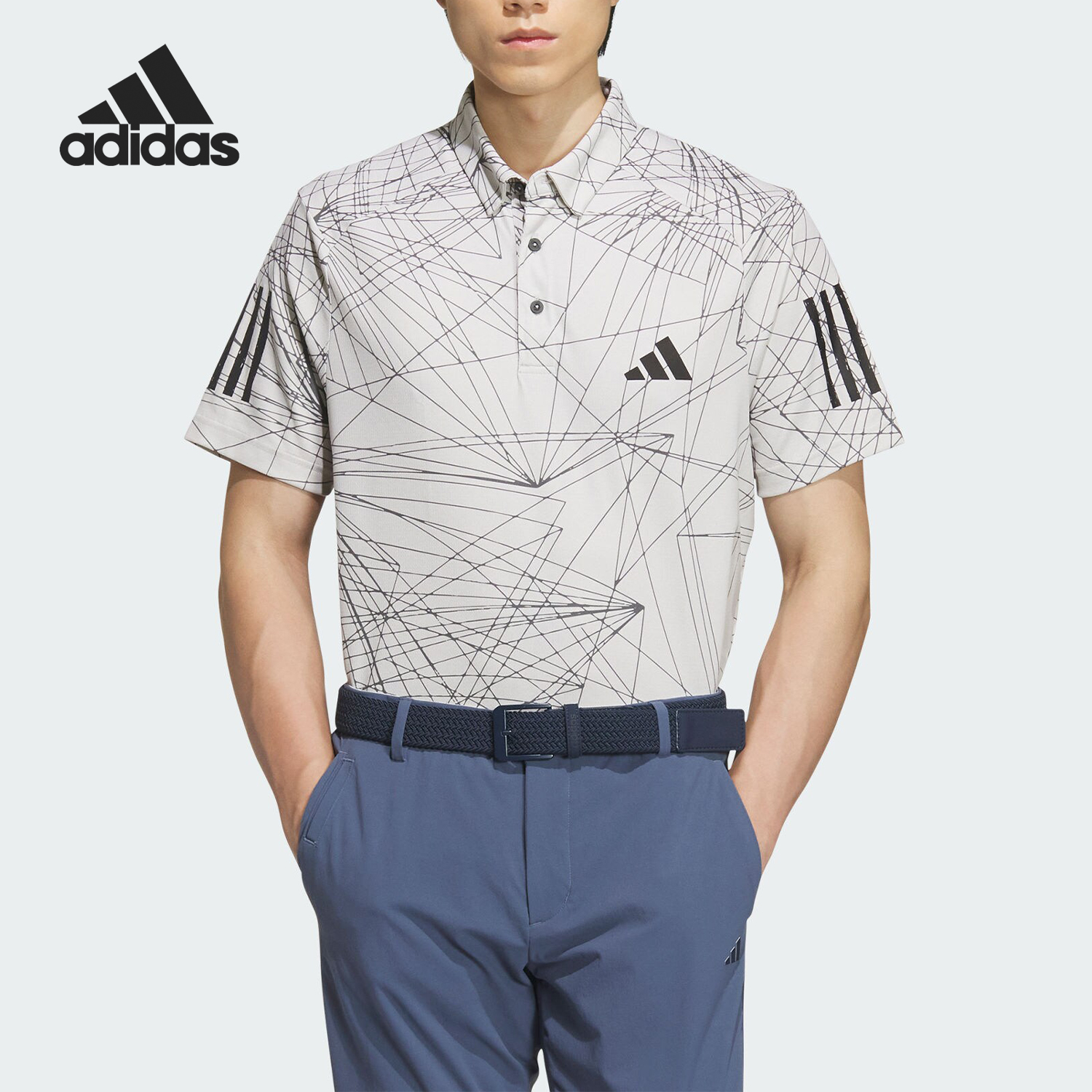 Adidas/阿迪达斯正品S POLO男士高尔夫短袖翻领POLO衫IN6599