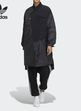 Adidas/阿迪达斯正品三叶草PREM DOWN PARKA女子运动羽绒服GV4099