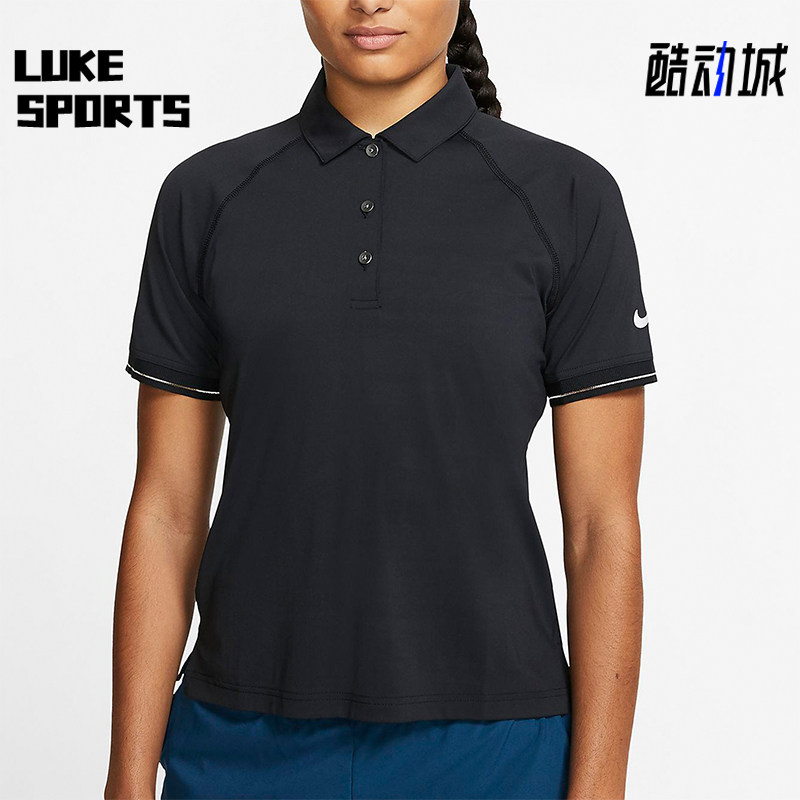 Nike/耐克正品2025女士耐穿套头透气网球运动POLO衫BV1058-010