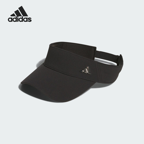 Adidas/阿迪达斯正品METAL VISOR男女高尔夫运动空顶帽IS6567