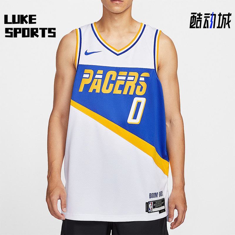 Nike/耐克正品2025男士耐穿V领套头透气篮球背心T恤HM5983-100