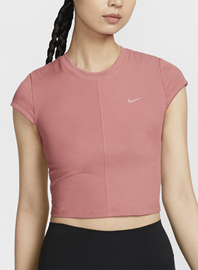 Nike/耐克正品夏季新款女士短款训练运动紧身短袖FV7875-634