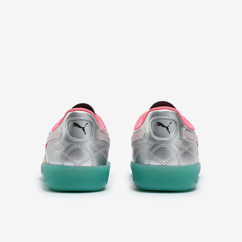 彪马男女时尚复古休闲磨砂银板鞋