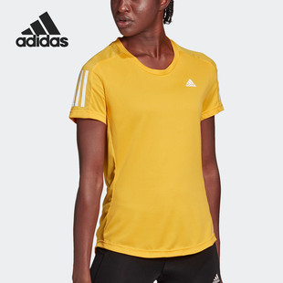 阿迪达斯官方正品 女子跑步运动T恤 OWN RUN GC6623 THE Adidas