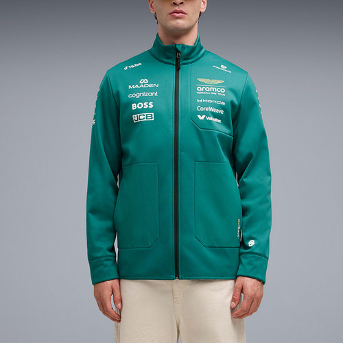 Puma/彪马正品男女同款运动保暖拉链运动长袖外套713885-01