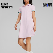 运动连衣裙624453 Puma 大童休闲轻盈翻领宽松时尚 夏季 彪马正品