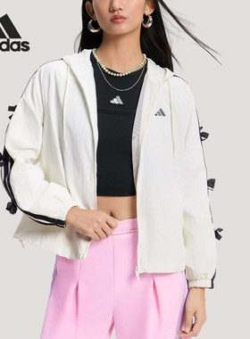 Adidas/阿迪达斯正品DCE WV LL JKT女士蝴蝶结夹克外套KR7602