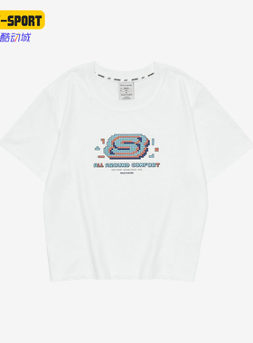 Skechers/斯凯奇正品夏季新款女子圆领运动时尚短袖T恤 L122W087