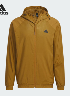 Adidas/阿迪达斯男子加绒连帽休闲外套IP4921