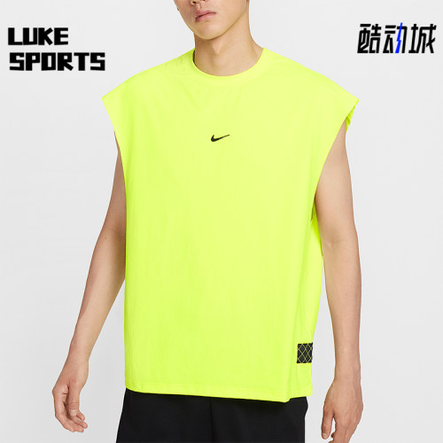 Nike/耐克正品夏季男士干爽透气篮球经典运动针织背心HV1889-702