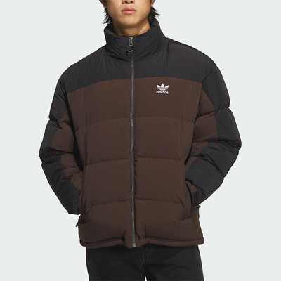 Adidas/阿迪达斯正品三叶草男士运动宽松立领保暖羽绒服KS6081